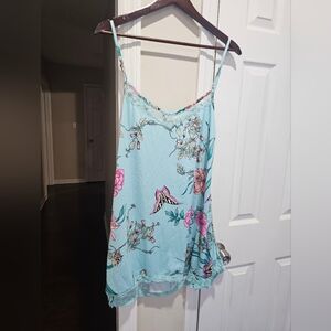 Secret Treasures Light Blue Floral Nightie